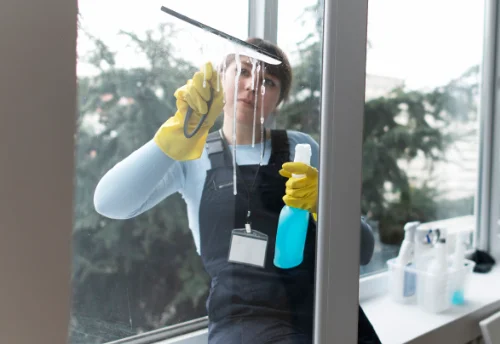 Nettoyage de vitres intérieures et extérieures à Mennecy